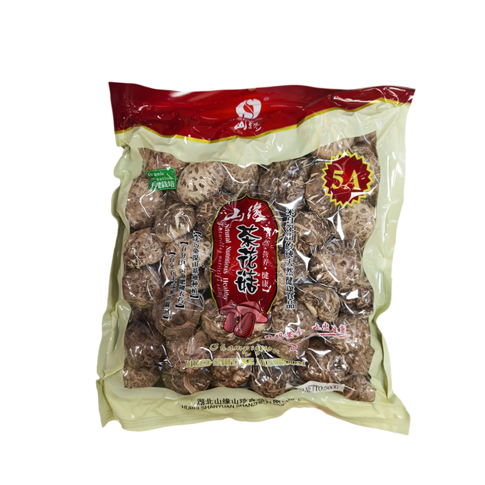 FUNGHI SHIITAKE SECCHI 500GX36PZ 仿木茶花菇